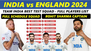 india national cricket team vs england cricket team players